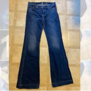 7 for all mankind Dojo flare jeans, size 30